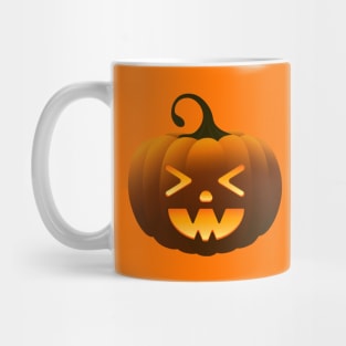 Laught halloween pumpkin Mug